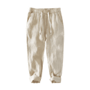 Pantalones de Lino Masculinos Mediterráneo